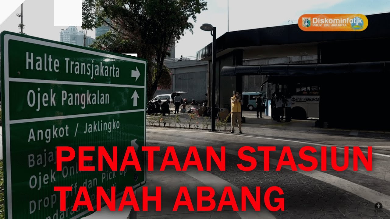  DKI Uji Coba Penataan Stasiun Tanah Abang, Senen dan Sudirman