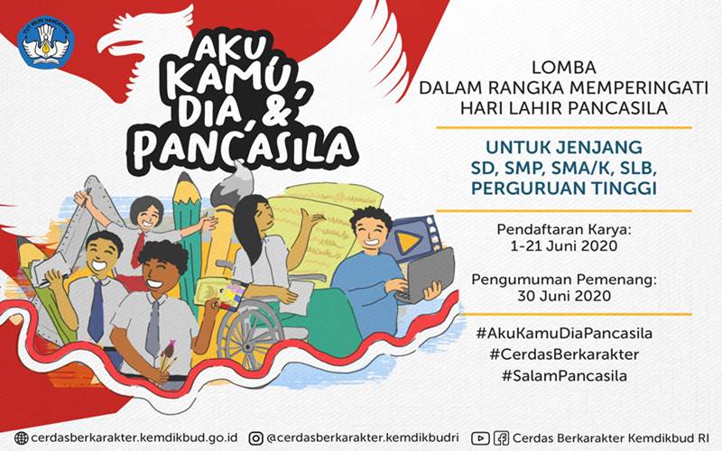  Kemendikbud Ajak Siswa Gali Kreativitas dan Aplikasikan Nilai Pancasila