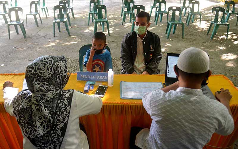  PENDAFTARAN MURID BARU TERAPKAN PROTOKOL KESEHATAN