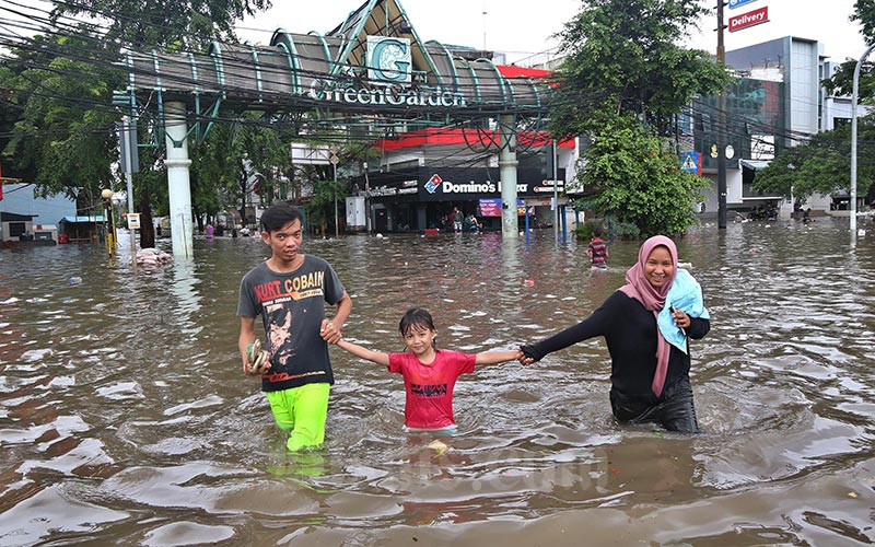  Penanggulangan Banjir-Longsor Jabodetabekpunjur Telan Rp34 Triliun