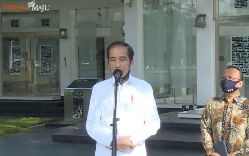  Jelang New Normal, Presiden Jokowi Tinjau Kesiapan Masjid Istana