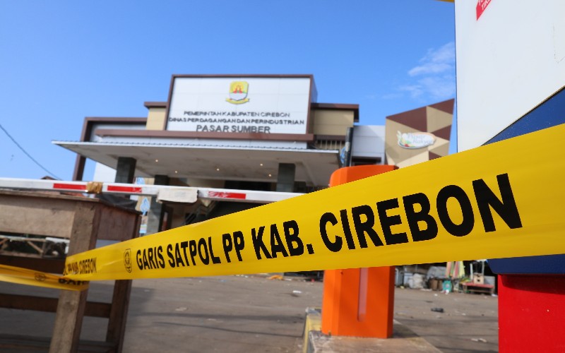  Seorang Pedagang di Pasar Sumber Cirebon Sembuh dari Covid-19