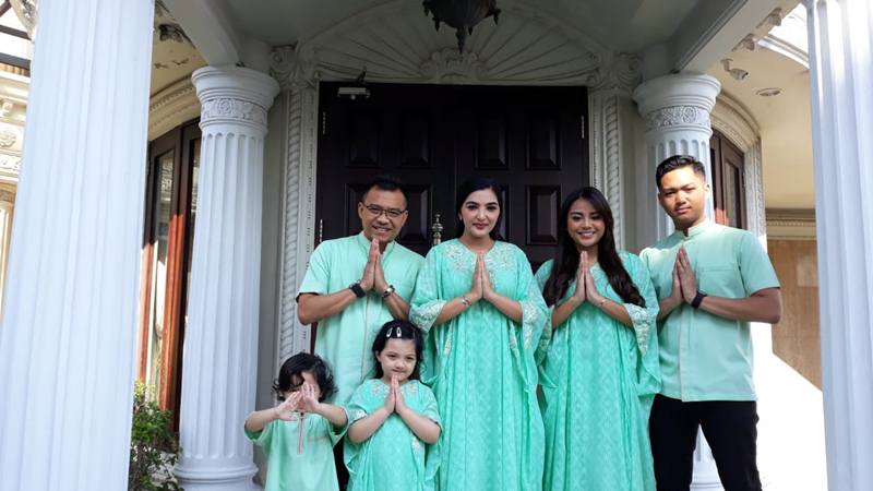 Keluarga Anang Hermansyah dan Ashanty menggelar 'open house' di kediamannya di kawasan Cinere Depok, Rabu (5/6/2019). JIBI/Bisnis - Ria Theresia Situmorang