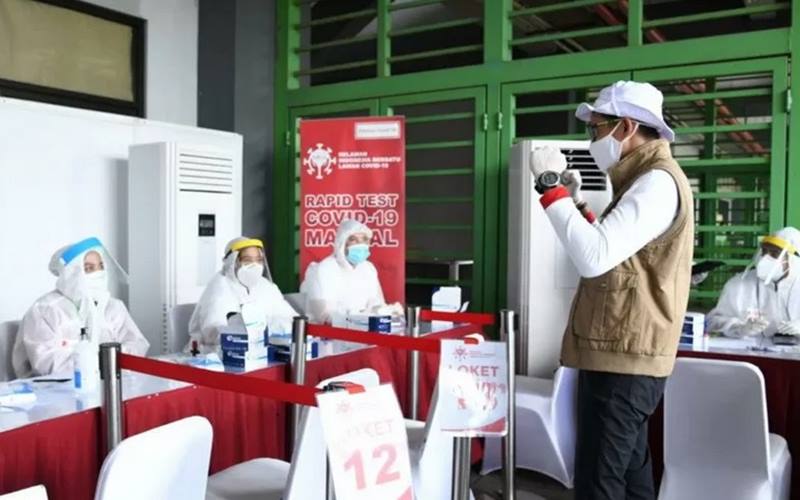  Ribuan Santri Tes Cepat Virus Corona sebelum Kembali ke Ponpes di Ponorogo, Berikut Hasilnya