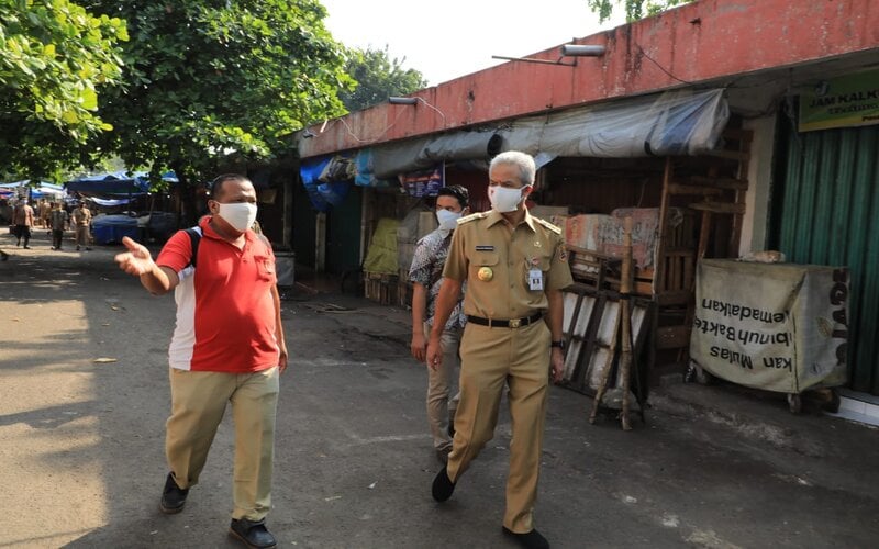  Temuan Pedagang Positif Covid-19, Penutupan Pasar Karangayu Diapresiasi