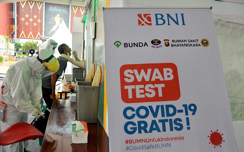  SWAB TEST GRATIS BNI DI PALEMBANG