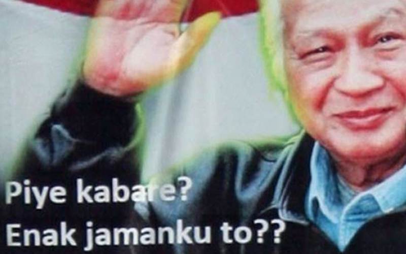 Mengenang Pak Harto Isih Penak Jamanku To