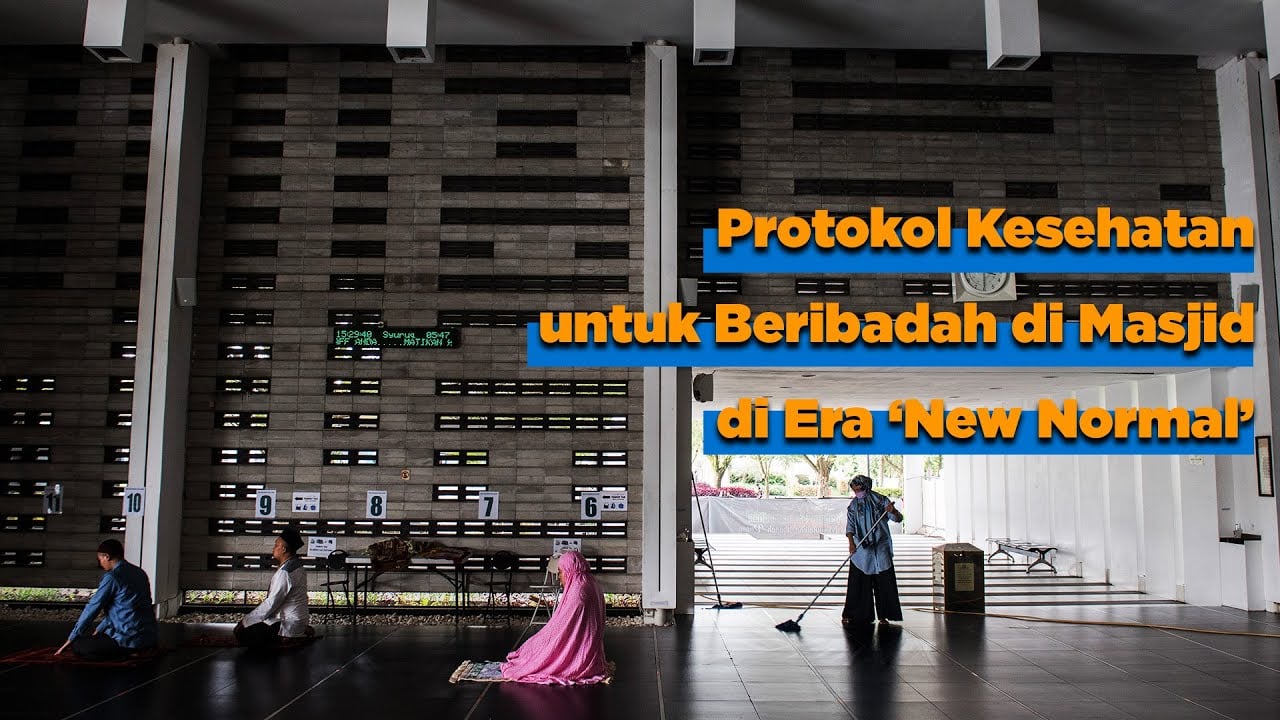  Protokol Kesehatan untuk Beribadah di Masjid di Era New Normal