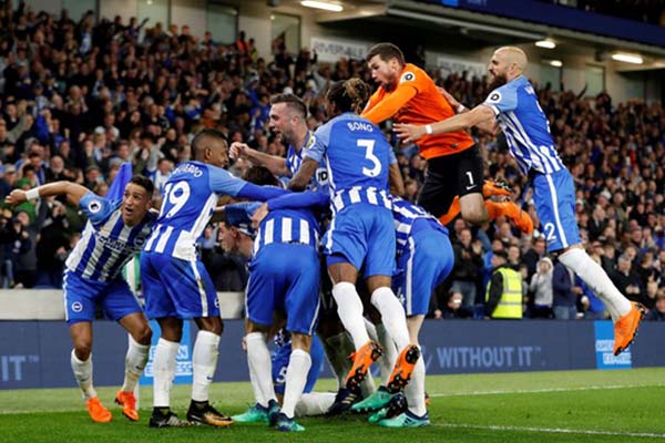  Unik, Brighton & Hove Albion Bakal Pasang Foto Suporter di Bangku Stadion