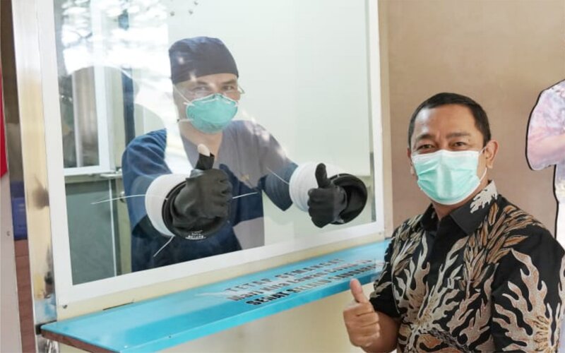  Meminimalisasi Limbah Medis, Pemkot Semarang Sediakan Covid Swab Booth