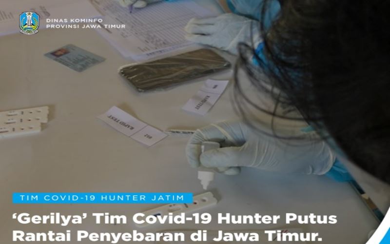  Ini Hasil Pemeriksaan Massal Virus Corona di 10 Kabupaten dan Kota di Jawa Timur