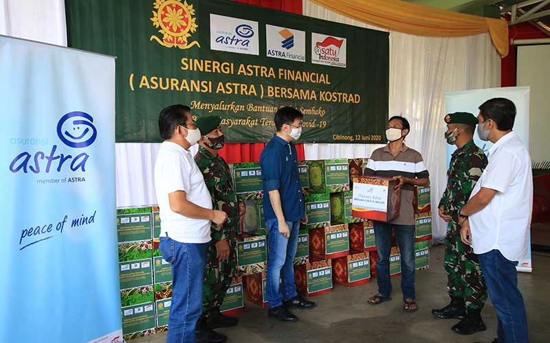  Asuransi Astra Salurkan 1.000 Paket Sembako untuk Warga