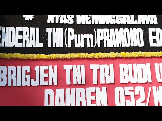  Sebelum Meninggal, Pramono Edhie sempat Minta Maaf ke AHY dan Danjen Kopassus Nyoman Cantiasa 