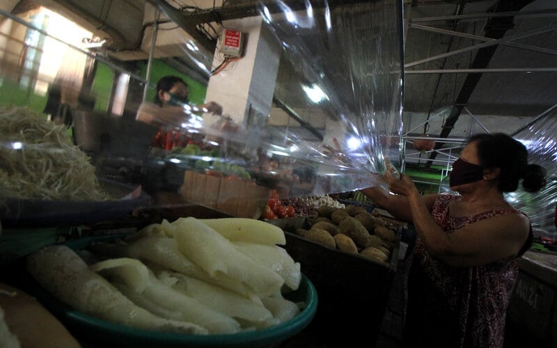  Gaya Baru Transaksi di Pasar Tradisional Surabaya