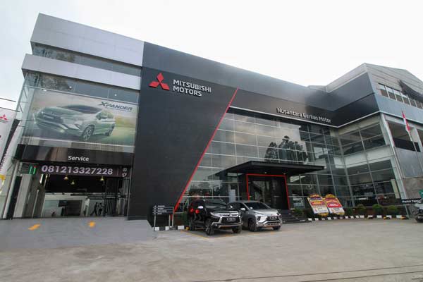 Dealer Mitsubishi Nusantara Berlian Motor di Cikokol. /MMKSI