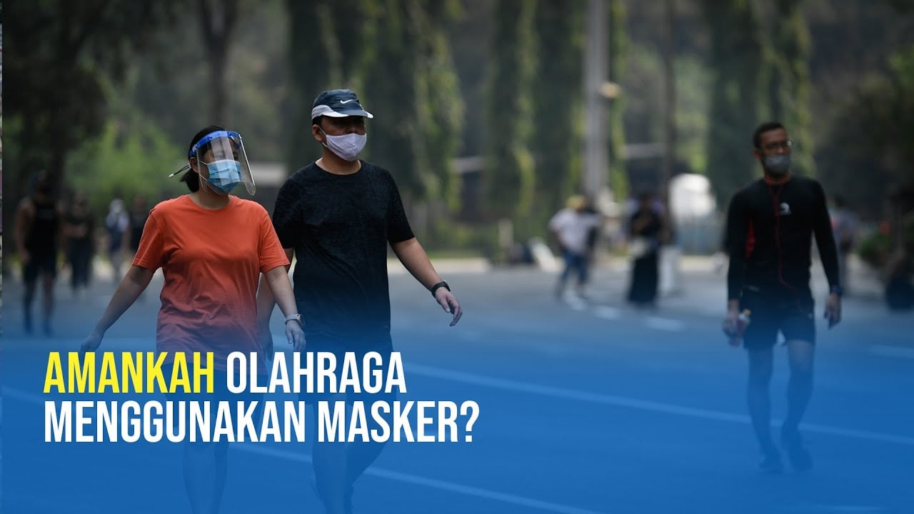  Jangan Olahraga Berintensitas Tinggi Menggunakan Masker, Berbahaya!