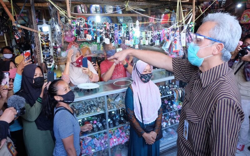  Lima Pasar Tradisional di Temanggung Ditutup Sementara