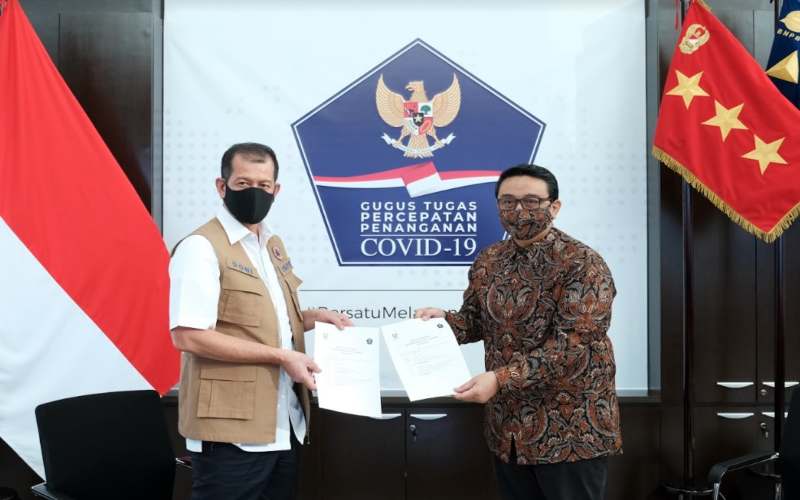  Unilever Indonesia Salurkan 40.000 Alat Tes PCR Lewat Gugus Tugas Nasional