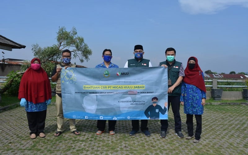  BUMD Migas Hulu Jabar Salurkan CSR Covid-19 ke 15 Kabupaten/Kota