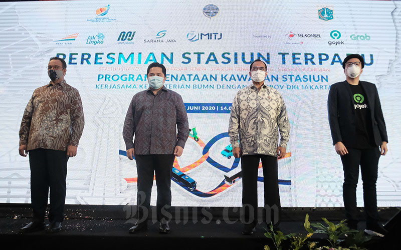  Gojek Kini Terintegrasi 4 Stasiun Terpadu DKI