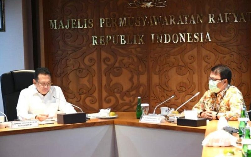  Pimpinan MPR Sepakat Menghentikan Sementara Pembahasan RUU HIP