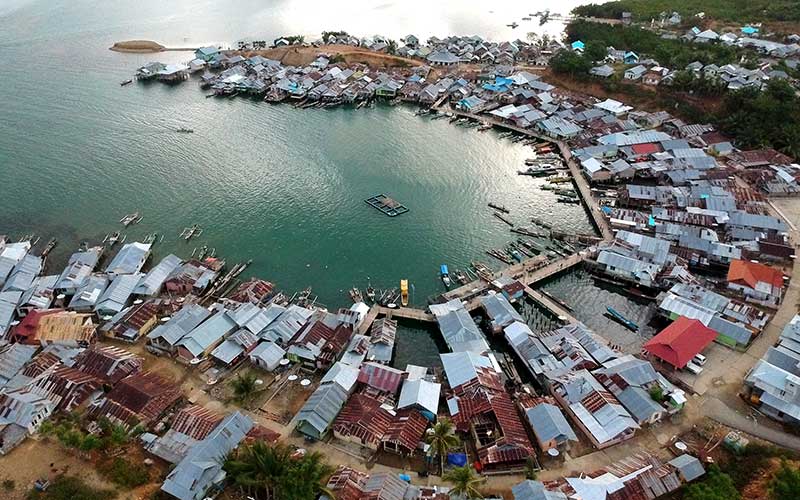  Perkampungan Suku Bajo di Gorontalo Dijadikan Tempat Pariwisata