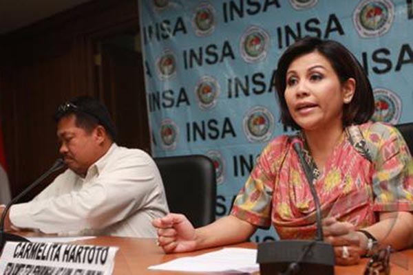  Carmelita Hartoto Kembali Nakhodai INSA hingga 2023