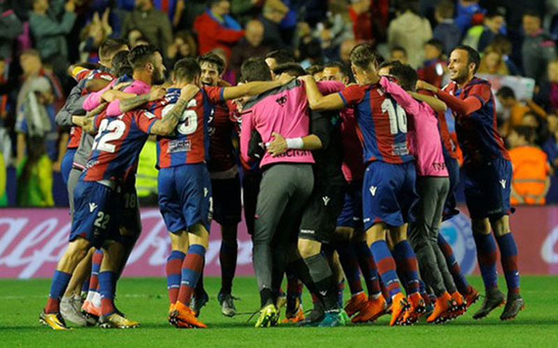  Hasil La Liga : Dihajar Levante, Espanyol Terpuruk di Dasar Klasemen