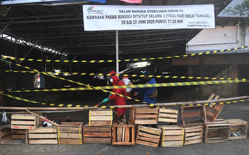  Padagang Positif Covid-19, Sejumlah Pasar Tradisional di Jakarta Ditutup Sementara