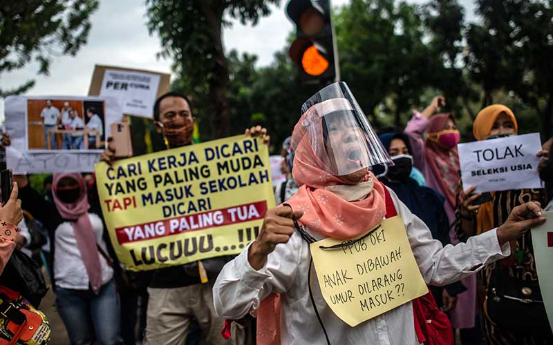  Orang Tua Murid Unjuk Rasa Menolak Pembelakuan PPDB DKI Jakarta