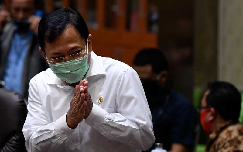  Menteri Kesehatan Terawan Agus Putranto Raker Dengan DPR Bahas Pendahuluan RAPBN