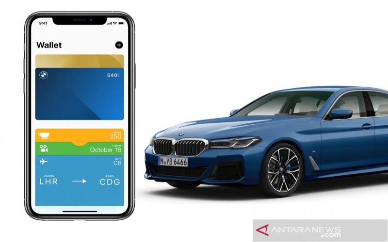  BMW Seri 5 Bisa Dihidupkan Otomatis Memakai iPhone 