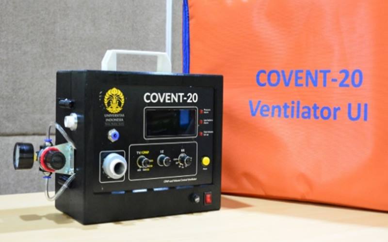  Lawan Covid-19, UI Serahkan Ventilator Covent-20 ke Gugus Tugas