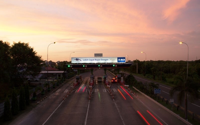  Trafik di Jalan Tol Nusantara Infrastructure (META) Mulai Pulih