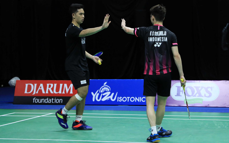  PBSI Home Tournament: Sengit, Kevin/Reza Gusur Fajar/Yeremia