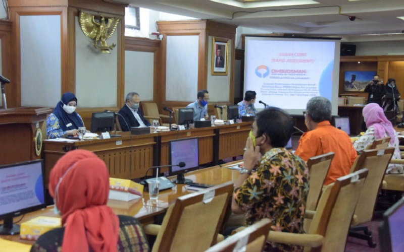  Sekda Jabar Dukung Kajian Ombudsman Soal Transportasi di Masa Pandemi