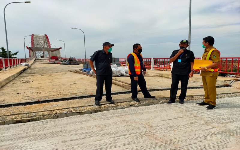  Pemprov Sumsel Tetap Tuntaskan Pembangunan Jembatan Musi VI