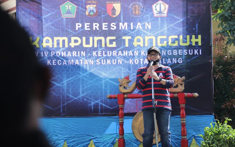  Kota Malang Perkuat Kampung Tangguh yang Mendukung Pendidikan