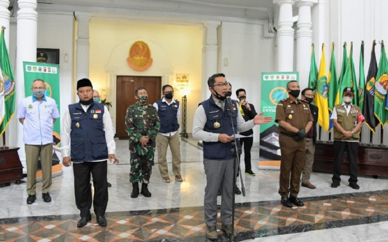  PSBB Tingkat Jabar Disetop, Ridwan Kamil Minta Daerah Tak Main-main