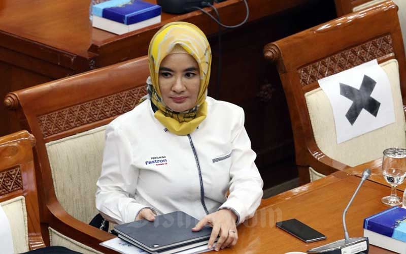 Direktur Utama PT Pertamina (Persero) Nicke Widyawati Bahas Pembayaran Utang Pemerintah ke Pertamina