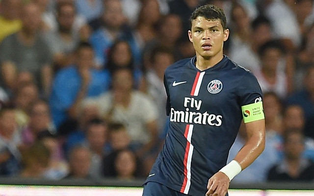 Bek dan kapten Paris Saint-Germain Thiago Silva/Caught Offside