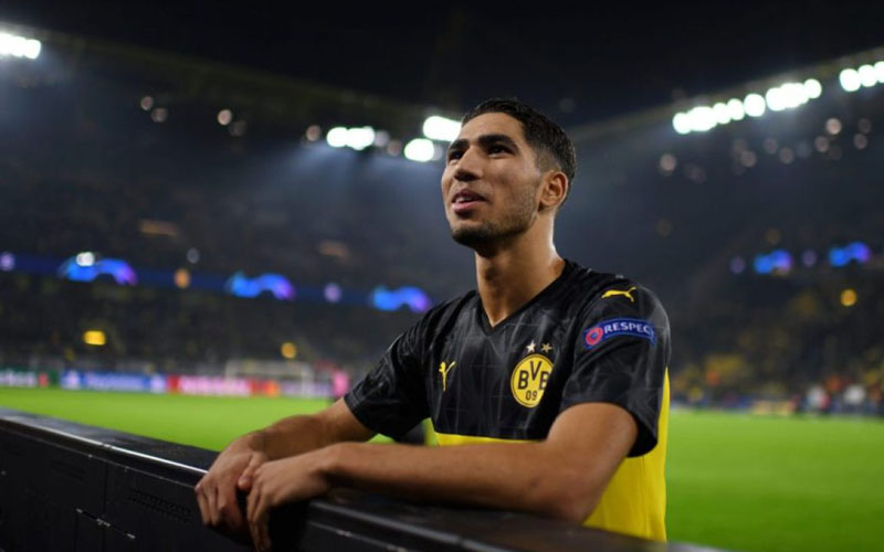  Achraf Hakimi Tiba di Milan, Resmi Bergabung dengan Inter