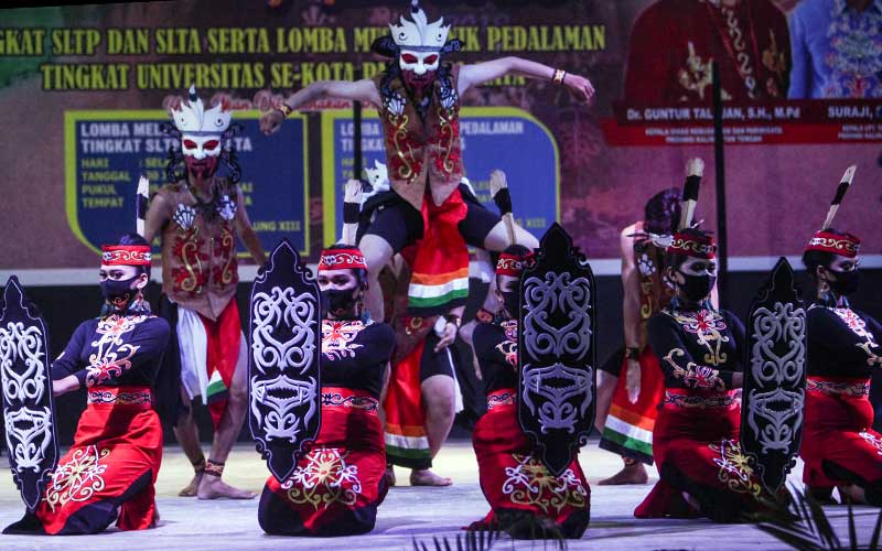  Lomba Musik Etnik Pedalaman Dayak di Kalimatan Tengah