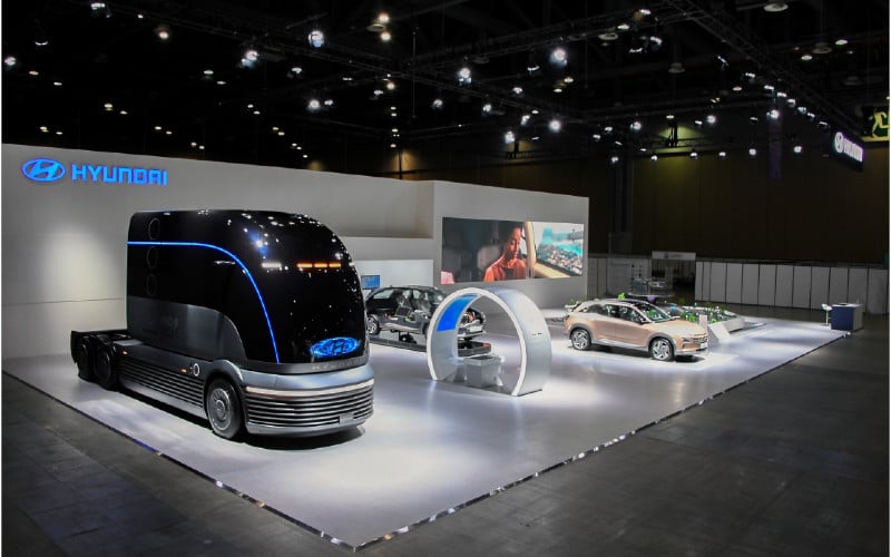  Konsep Truk Berat Hidrogen Debut di H2Mobility+Energy Show 2020