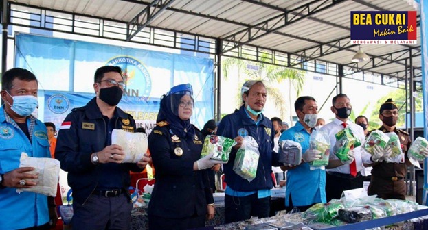  Sinergi Bea Cukai Aceh dan BNN Bongkar Penyelundupan 37Kg Sabu
