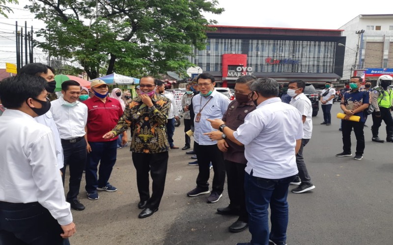  Anggaran Tersedot Covid-19, Perbaikan Jalan di Palembang Tertunda