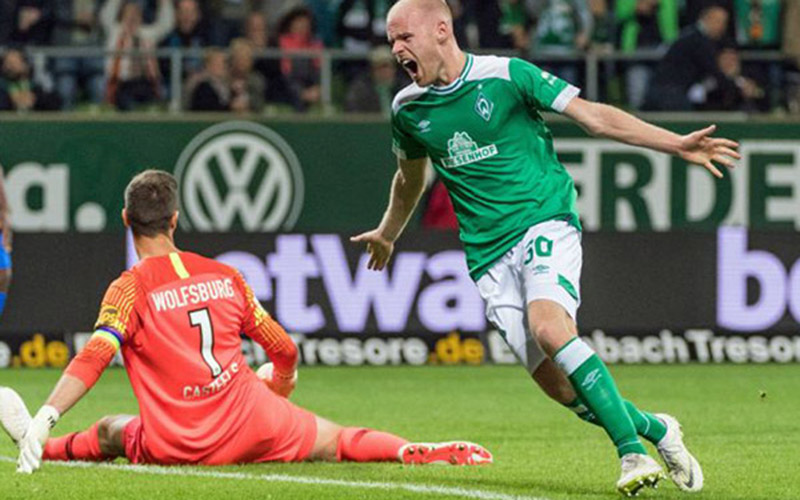 Gelandang serang Werder Bremen Davy Klaassen/Bundesliga.com