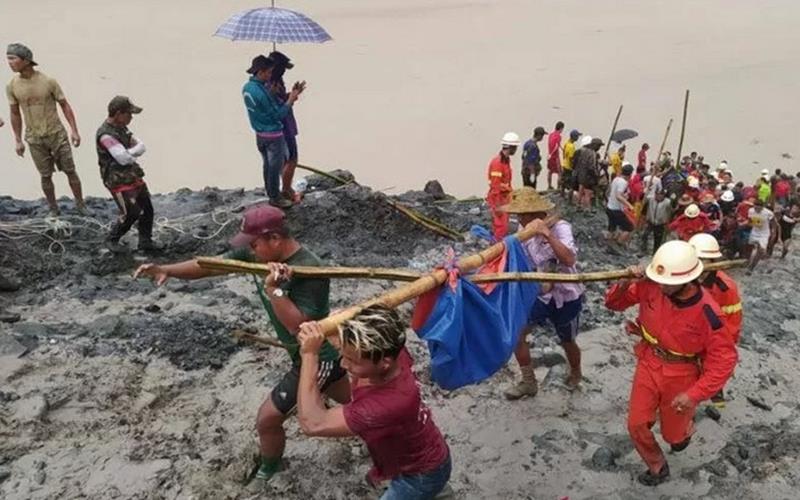  Tambang Giok di Myanmar Longsor, Sedikitnya 162 Orang Tewas  