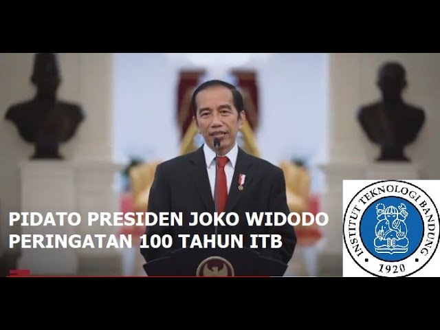  Disrupsi dan Hyper-Competition, Jokowi: Kontribusi ITB Dinantikan 