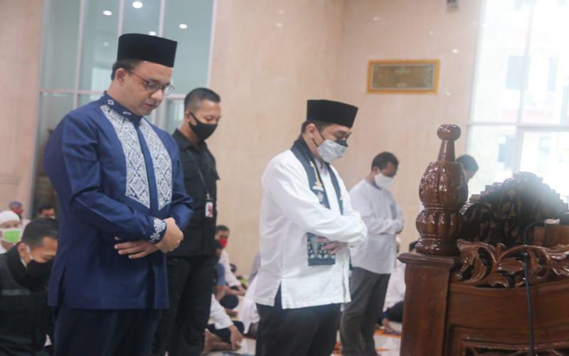  Didampingi JK, Gubernur Anies Resmikan Masjid Amir Hamzah di Kawasan TIM
